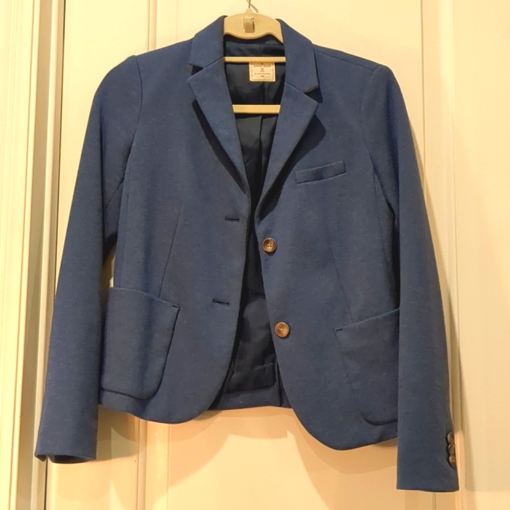 GAP Academy Blazer in heather blue size OP